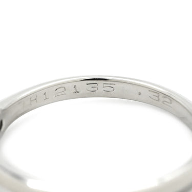ティファニー Tiffany & Co ソリティア ダイヤリング プラチナシルバー Pt950 ダイヤモンド リング 指輪 T＆Co. 一粒 1P 立爪 VS1 0.32ct プラチナ950 11.5号