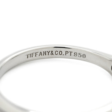 ティファニー Tiffany & Co ソリティア ダイヤリング プラチナシルバー Pt950 ダイヤモンド リング 指輪 T＆Co. 一粒 1P 立爪 VS1 0.32ct プラチナ950 11.5号