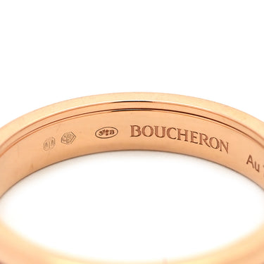 ブシュロン BOUCHERON キャトル レッド ハーフ JAL0026453 レッド×ピンクゴールド K18PG レッドセラミック #T53(JP13) リング 指輪 赤 Au750 18K PG 12.5号