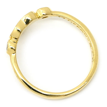 ティファニー Tiffany & Co フルハート ダイヤモンド イエローゴールド K18YG ダイヤモンド リング 指輪 T＆Co. Au750 18K エルサ ペレッティ 2P 2石 2粒 10号