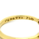 ティファニー Tiffany & Co フルハート ダイヤモンド イエローゴールド K18YG ダイヤモンド リング 指輪 T＆Co. Au750 18K エルサ ペレッティ 2P 2石 2粒 10号