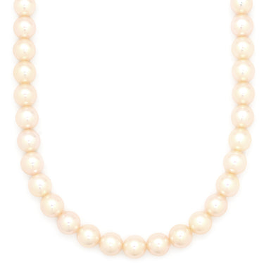 タサキ TASAKI あこやパール 7.0-7.4mm 7004 ピンク×シルバー シルバー パール ネックレス TASAKI silver 真珠 ラウンドシェイプ