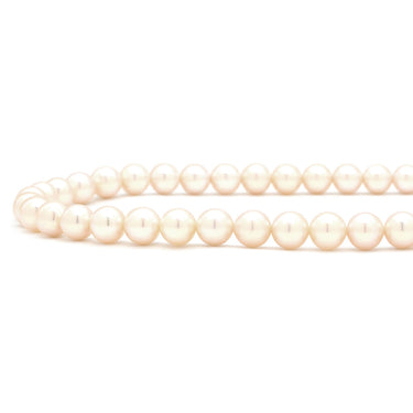 タサキ TASAKI あこやパール 7.0-7.4mm 7004 ピンク×シルバー シルバー パール ネックレス TASAKI silver 真珠 ラウンドシェイプ