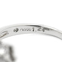 タサキ TASAKI アレキサンドライト ダイヤモンドリング ブルー×プラチナシルバー Pt900 ダイヤモンド アレキサンドライト リング 指輪 青 Pt900 フラワーモチーフ 11号