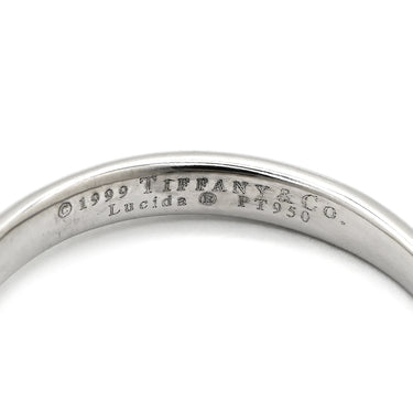ティファニー Tiffany & Co ルシダ ダイヤモンドリング 5970744 プラチナシルバー Pt950 ダイヤモンド リング 指輪 T＆Co. 1石 1粒 スクエア 10号