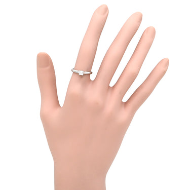 ティファニー Tiffany & Co ルシダ ダイヤモンドリング 5970744 プラチナシルバー Pt950 ダイヤモンド リング 指輪 T＆Co. 1石 1粒 スクエア 10号