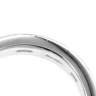 ブルガリ BVLGARI ブルガリブルガリ ダブルロゴ ホワイトゴールド K18WG ダイヤモンド リング 指輪 18K 750AU 1Pダイヤモンド 12号