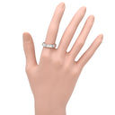 ブルガリ BVLGARI ブルガリブルガリ ダブルロゴ ホワイトゴールド K18WG ダイヤモンド リング 指輪 18K 750AU 1Pダイヤモンド 12号