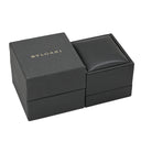 ブルガリ BVLGARI ブルガリブルガリ ダブルロゴ ホワイトゴールド K18WG ダイヤモンド リング 指輪 18K 750AU 1Pダイヤモンド 12号
