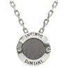 ダミアーニ DAMIANI ブラゾーニ ペンダント ホワイトゴールド K18WG ダイヤモンド ネックレス 18K 750 WG 2Pダイヤ ラウンド