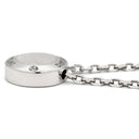 ダミアーニ DAMIANI ブラゾーニ ペンダント ホワイトゴールド K18WG ダイヤモンド ネックレス 18K 750 WG 2Pダイヤ ラウンド