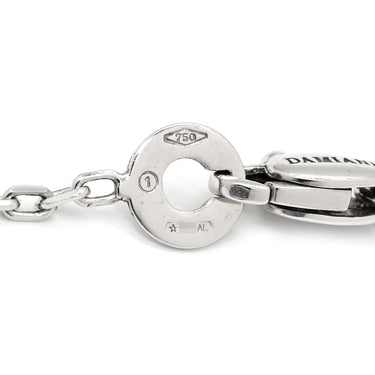 ダミアーニ DAMIANI ブラゾーニ ペンダント ホワイトゴールド K18WG ダイヤモンド ネックレス 18K 750 WG 2Pダイヤ ラウンド