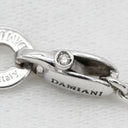 ダミアーニ DAMIANI ブラゾーニ ペンダント ホワイトゴールド K18WG ダイヤモンド ネックレス 18K 750 WG 2Pダイヤ ラウンド
