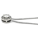 フォーエバーマーク FOREVERMARK ダイヤ ペンダント プラチナシルバー Pt900 ダイヤモンド Pt850(チェーン) ネックレス プラチナ