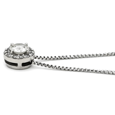 フォーエバーマーク FOREVERMARK ダイヤ ペンダント プラチナシルバー Pt900 ダイヤモンド Pt850(チェーン) ネックレス プラチナ