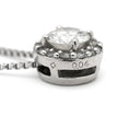 フォーエバーマーク FOREVERMARK ダイヤ ペンダント プラチナシルバー Pt900 ダイヤモンド Pt850(チェーン) ネックレス プラチナ