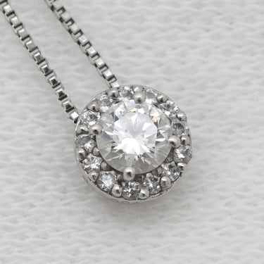 フォーエバーマーク FOREVERMARK ダイヤ ペンダント プラチナシルバー Pt900 ダイヤモンド Pt850(チェーン) ネックレス プラチナ
