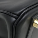 エルメス HERMES バーキン 25 ブラック ヴォースイフト ハンドバッグ ゴールド金具 黒