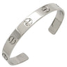 カルティエ Cartier LOVE ラブブレス オープン ラージモデル ホワイトゴールド K18WG #20 ブレスレット 750 18K 18金 WG 9mm幅