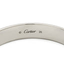 カルティエ Cartier LOVE ラブブレス オープン ラージモデル ホワイトゴールド K18WG #20 ブレスレット 750 18K 18金 WG 9mm幅