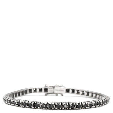 ダミアーニ DAMIANI タイムレス 20089323 ブラック×ホワイトゴールド K18WG ダイヤモンド ブレスレット ブラックダイヤ テニスブレスレット