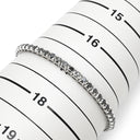 ダミアーニ DAMIANI タイムレス 20089323 ブラック×ホワイトゴールド K18WG ダイヤモンド ブレスレット ブラックダイヤ テニスブレスレット