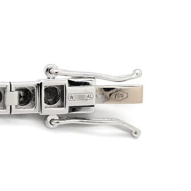 ダミアーニ DAMIANI タイムレス 20089323 ブラック×ホワイトゴールド K18WG ダイヤモンド ブレスレット ブラックダイヤ テニスブレスレット