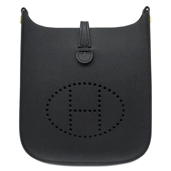 エルメス HERMES エヴリン TPM 16 ショート ブラック ヴォーエプソン