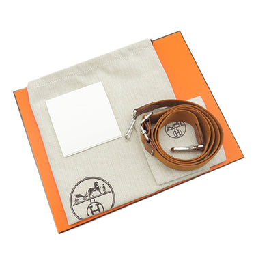 エルメス HERMES エヴリン 23 ゴールド トリヨンクレマンス ショルダーバッグ シルバー金具 新品 未使用 茶 2025年製