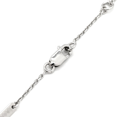ヴァンクリーフアーペル Van Cleef & Arpels スウィート アルハンブラ パピヨン VCARF80500 ブルー×ホワイトゴールド K18WG ターコイズ ネックレス Au750 18K WG ターコイズ VCA
