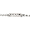 ヴァンクリーフアーペル Van Cleef & Arpels スウィート アルハンブラ パピヨン VCARF80500 ブルー×ホワイトゴールド K18WG ターコイズ ネックレス Au750 18K WG ターコイズ VCA