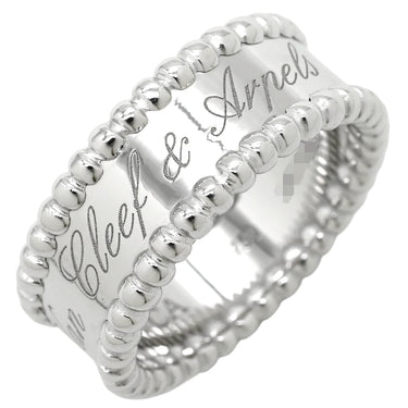 ヴァンクリーフアーペル Van Cleef & Arpels ペルレ シニアチュール VCARN32300 ホワイトゴールド K18WG #51(JP11) リング 指輪 750AU 18K WG 10.5号