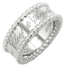ヴァンクリーフアーペル Van Cleef & Arpels ペルレ シニアチュール VCARN32300 ホワイトゴールド K18WG #51(JP11) リング 指輪 750AU 18K WG 10.5号