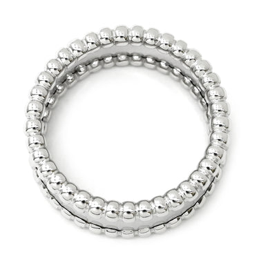 ヴァンクリーフアーペル Van Cleef & Arpels ペルレ シニアチュール VCARN32300 ホワイトゴールド K18WG #51(JP11) リング 指輪 750AU 18K WG 10.5号
