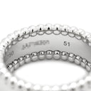 ヴァンクリーフアーペル Van Cleef & Arpels ペルレ シニアチュール VCARN32300 ホワイトゴールド K18WG #51(JP11) リング 指輪 750AU 18K WG 10.5号