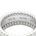 ヴァンクリーフアーペル Van Cleef & Arpels ペルレ シニアチュール VCARN32300 ホワイトゴールド K18WG #51(JP11) リング 指輪 750AU 18K WG 10.5号