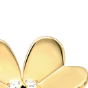 ヴァンクリーフアーペル Van Cleef & Arpels フリヴォル アントレ レ ドア VCARPJMD00 イエローゴールド K18YG ダイヤモンド #59(JP19) リング 指輪 フラワー 4Pダイヤ 20号