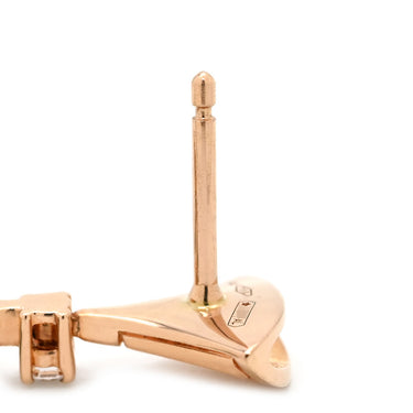 ブルガリ Bvlgari ディーヴァ ドリーム グリーン×ピンクゴールド K18PG ダイヤモンド マラカイト ピアス 18K 750PG 18金 マラカイト 1Pダイヤ