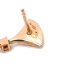 ブルガリ Bvlgari ディーヴァ ドリーム グリーン×ピンクゴールド K18PG ダイヤモンド マラカイト ピアス 18K 750PG 18金 マラカイト 1Pダイヤ