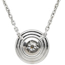 カルティエ Cartier ダムール ダイヤ N7406700 ホワイトゴールド K18WG ダイヤモンド ネックレス Cartier ブリリアントカット パヴェ 18K Au750 WG
