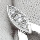 カルティエ Cartier ディアデア ダイヤ ホワイトゴールド K18WG ダイヤモンド ピアス AU750 18K WG 両耳用