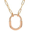 ティファニー Tiffany & Co ロック スモール ペンダント 75013825 ピンク×ローズゴールド K18PG サファイア ネックレス ピンクゴールド T＆Co. Au750 18K ピンクサファイア