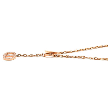 エルメス HERMES シェーヌダンクル コントゥール GM H122303B ピンクゴールド K18PG ネックレス 18K ダイヤモンド PG RG