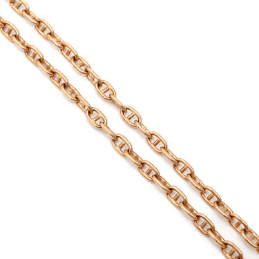 エルメス HERMES シェーヌダンクル コントゥール GM H122303B ピンクゴールド K18PG ネックレス 18K ダイヤモンド PG RG