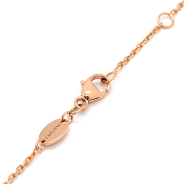 ショーメ CHAUMET ジュ ドゥ リアン ハーモニー SM ペンダント 084220 パールホワイト×ピンクゴールド K18PG ダイヤモンド マザーオブパール ネックレス 白 750 18K PG ダイヤ シェル