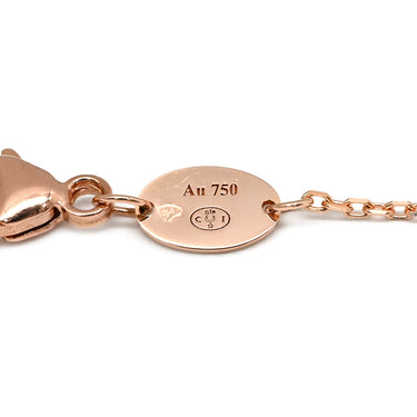 ショーメ CHAUMET ジュ ドゥ リアン ダイヤ ペンダント 083221 ピンクゴールド K18PG ダイヤモンド ネックレス 750 18K PG ブリリアントカット