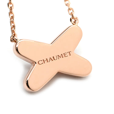 ショーメ CHAUMET ジュ ドゥ リアン ダイヤ ペンダント 083221 ピンクゴールド K18PG ダイヤモンド ネックレス 750 18K PG ブリリアントカット