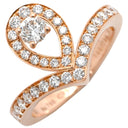 ショーメ CHAUMET ジョゼフィーヌ エグレット 083511 ピンクゴールド K18PG ダイヤモンド #50(JP10) リング 指輪 ダイヤモンド ブリリアントカット 10号