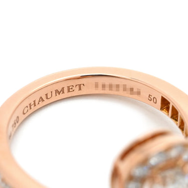 ショーメ CHAUMET ジョゼフィーヌ エグレット 083511 ピンクゴールド K18PG ダイヤモンド #50(JP10) リング 指輪 ダイヤモンド ブリリアントカット 10号