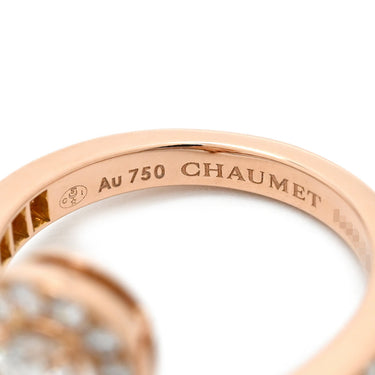 ショーメ CHAUMET ジョゼフィーヌ エグレット 083511 ピンクゴールド K18PG ダイヤモンド #50(JP10) リング 指輪 ダイヤモンド ブリリアントカット 10号